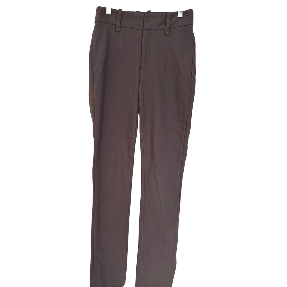 Vince Grey Slim Leg Dress Pants Ponte NWT Minimalist Trousers **Flawed